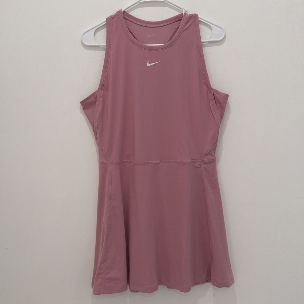 NWT Nike Women’s Size L Court Dri-Fit Victory Tennis Dress FQ1780-699 Pickleball